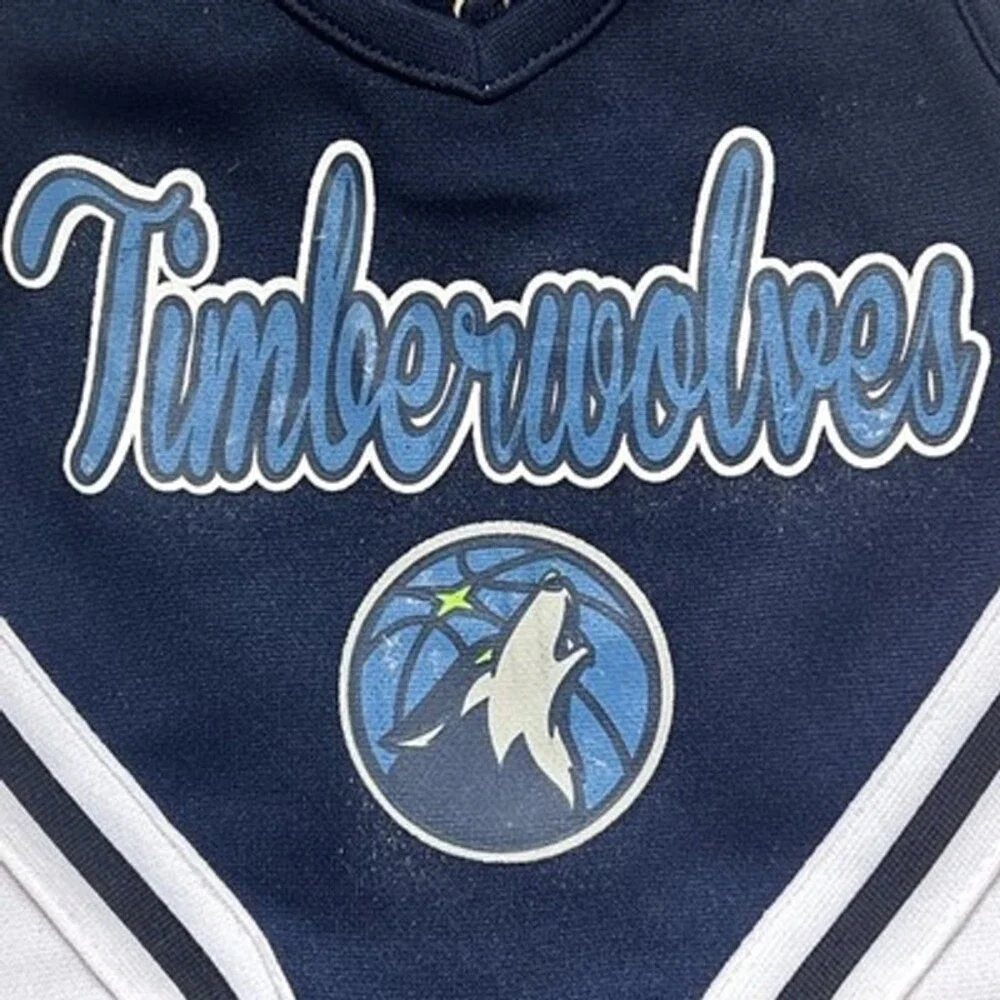 New Minnesota Timberwolves Girls Cheer Dress Outfit Sleeveless 12M